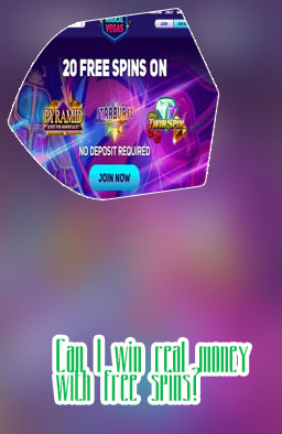Free spins real money online casino